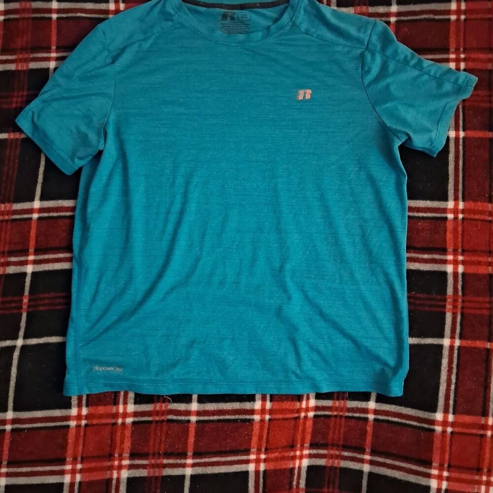 Russell-athletic Men's Blue T-shirt